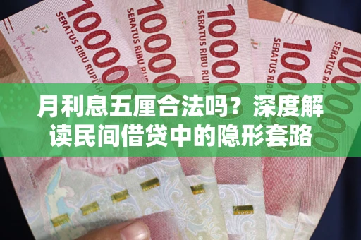 武汉月利息五厘合法吗？深度解读民间借贷中的隐形套路