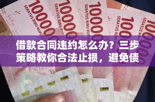 武汉借款合同违约怎么办？三步策略教你合法止损，避免债务危机升级