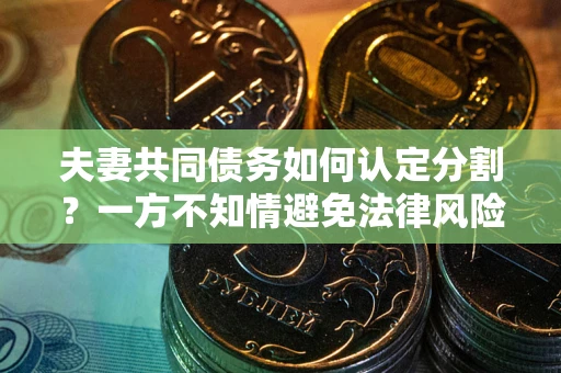 武汉夫妻共同债务如何认定分割？一方不知情避免法律风险必看！